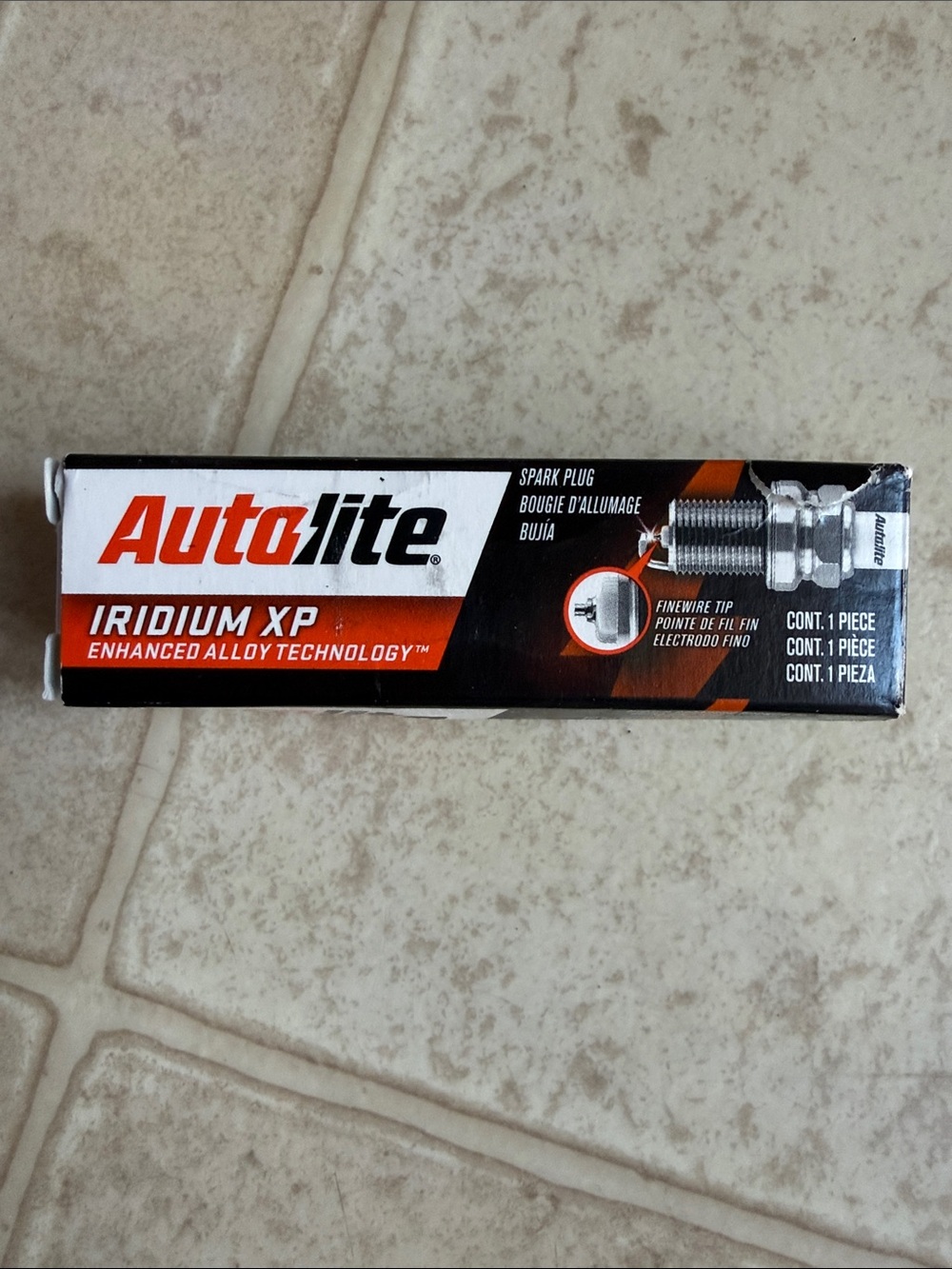 Iridium XP Spark Plug - Black/Orange